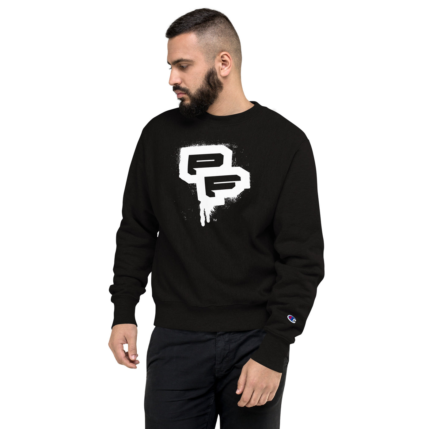 PF Black Champion Sweatshirt