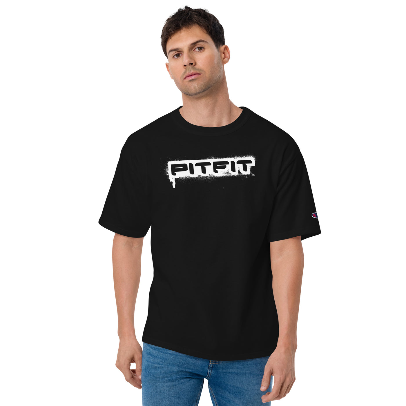 PITFIT Black Champion T-Shirt
