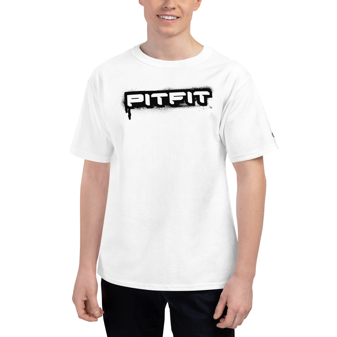 PITFIT White Champion T-Shirt