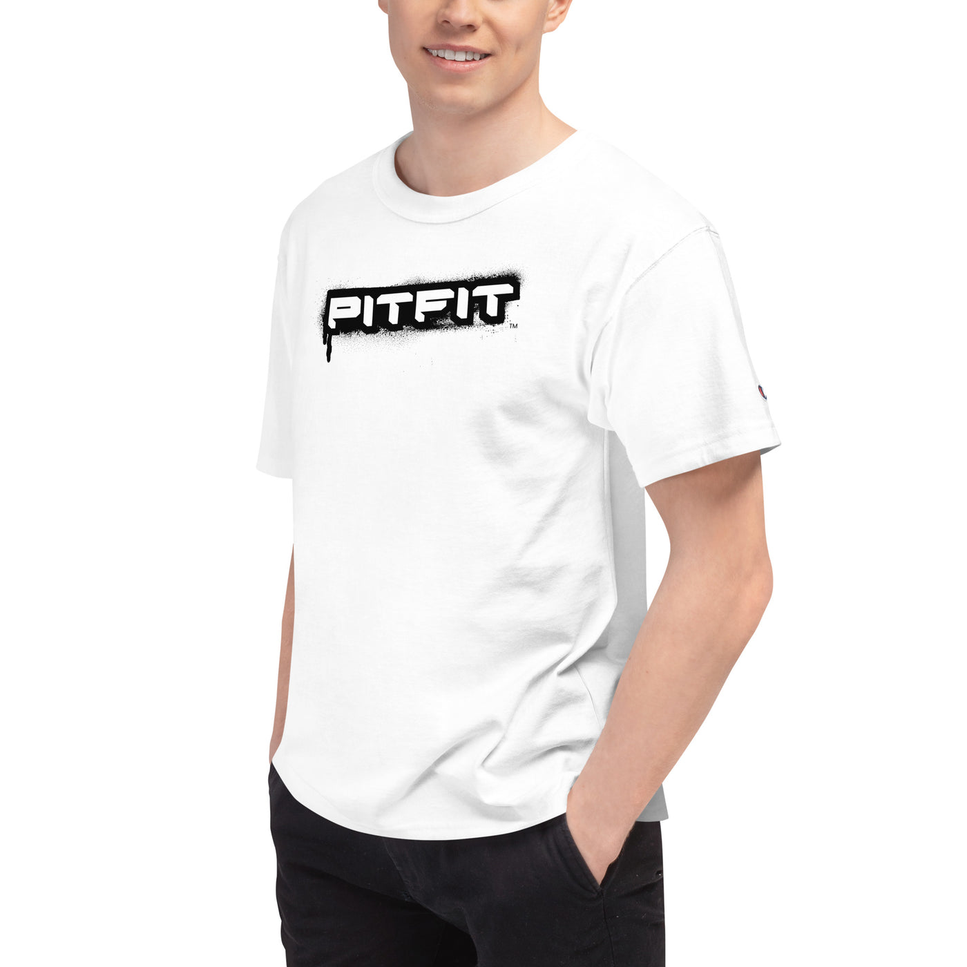 PITFIT White Champion T-Shirt