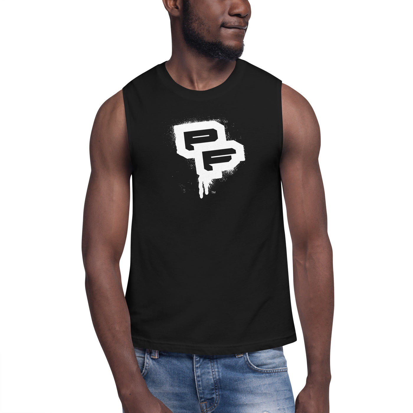 PF Black Muscle Shirt