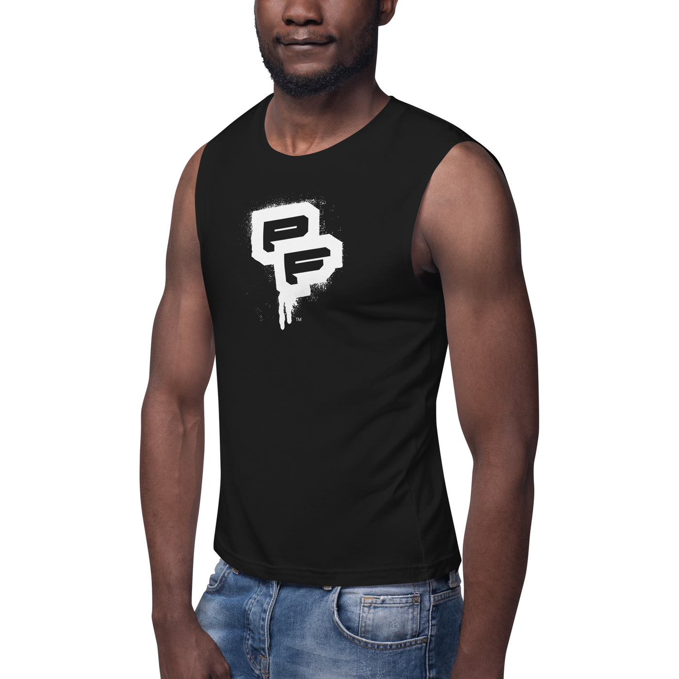 PF Black Muscle Shirt